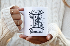 Gemini Zodiac Sign SVG. Horoscope Symbol Laser Cut File. Product Image 2