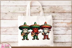 Mexican Gnomes png, Cinco de Mayo Gnomes png, Gnome Clipart Product Image 4