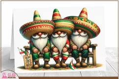 Happy Cinco De Mayo Gnome png, Sombrero Mexican Gnomes png Product Image 3