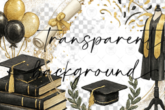 Graduation Announcement Clipart Product Image 2