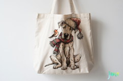 Whimsical Christmas Dogs Clipart Product Image 3