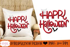 Happy Halloween sublimation design | Halloween shirt PNG Product Image 3