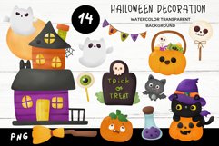 Halloween watercolor gnomes, Spooky season, Cute halloween Product Image 3