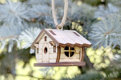 Christmas House #3 - laser cut file, Glowforge pattern Product Image 4