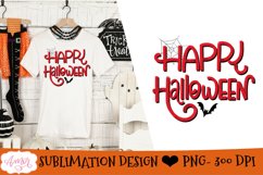 Happy Halloween sublimation design | Halloween shirt PNG Product Image 2