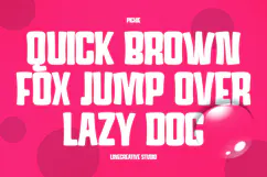 Pichie Cute Display Font Product Image 3