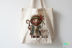 Latch Hook Yarn Christmas Clipart Product Image 3