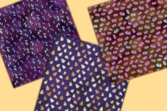 3 leaves digital papers