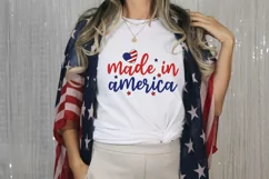 Made In America SVG, 4th Of July SVG Design Product Image 1