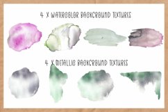 Water Lilies Watercolor Illustrations and Graphics Product Image 3