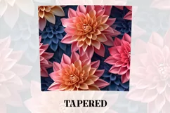 3D Flower Tumbler Wrap | 3D Tumbler wrap | 3d Sublimation Product Image 3