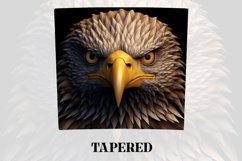 3D Eagle Tumbler Wrap | 3D Tumbler wrap | 3d Sublimation Product Image 3