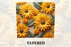 3D Flower Tumbler Wrap | 3D Tumbler wrap | 3d Sublimation Product Image 4