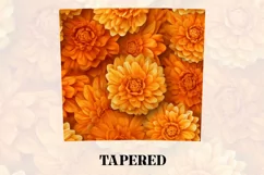 3D Flower Tumbler Wrap | 3D Tumbler wrap | 3d Sublimation Product Image 4