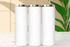Skinny Tumbler Mockup | Canva Compatible | Craft Mockup Product Image 3