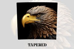 3D Eagle Tumbler Wrap | 3D Tumbler wrap | 3d Sublimation Product Image 3