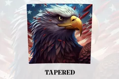 3D Eagle Tumbler Wrap | 3D Tumbler wrap | 3d Sublimation Product Image 4