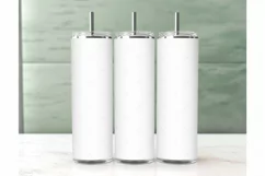 Skinny Tumbler Mockup | Canva Compatible | Craft Mockup Product Image 3