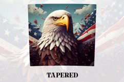 3D Eagle Tumbler Wrap | 3D Patriotic Tumbler Wrap | 3D Product Image 3