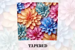3D Flower Tumbler Wrap | 3D Tumbler wrap | 3d Sublimation Product Image 4