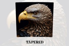 3D Eagle Tumbler Wrap | 3D Tumbler wrap | 3d Sublimation Product Image 3