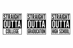 Straight Outta SVG Files| Pre-k Preschool Kindergarten Product Image 3