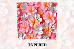 3D Flower Tumbler Wrap | 3D Tumbler wrap | 3d Sublimation Product Image 4