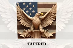 3D Eagle Tumbler Wrap | 3D Tumbler wrap | 3d Sublimation Product Image 4