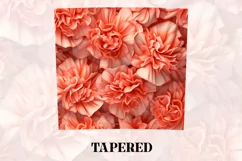3D Flower Tumbler Wrap | 3D Tumbler wrap | 3d Sublimation Product Image 4