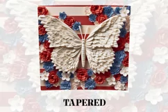 3D Butterfly Tumbler Wrap | 3D Tumbler wrap | 3d Sublimation Product Image 4