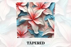 3D Flower Tumbler Wrap | 3D Tumbler wrap | 3d Sublimation Product Image 3