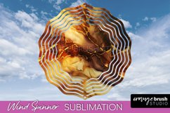 Marble Wind Spinner - Marble Texture Spinner Sublimation Product Image 1