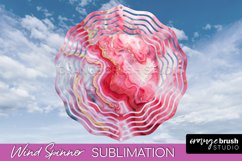 Marble Wind Spinner - Marble Texture Spinner Sublimation Product Image 1