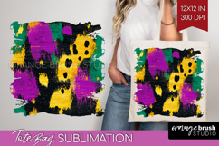 Mardi Gras Tote Bag - Carnival Tote Bag PNG Sublimation Product Image 1