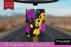 Mardi Gras Air Freshener PNG - Carnival PNG Sublimation Product Image 1