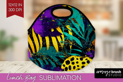 Mardi Gras Lunch Bag - Carnival Lunch Bug PNG Sublimation Product Image 1