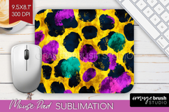 Mardi Gras Mouse Pad Sublimation - Carnival Mousepad PNG Product Image 1