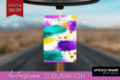 Mardi Gras Air Freshener PNG - Carnival PNG Sublimation Product Image 1
