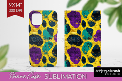 Mardi Gras Phone Case PNG - Carnival Case PNG Sublimation Product Image 1
