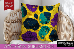 Mardi Gras Pillow Sublimation - Carnival Pillow Cover PNG Product Image 1