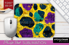 Mardi Gras Mouse Pad Sublimation - Carnival Mousepad PNG Product Image 1