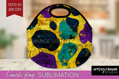 Mardi Gras Lunch Bag - Carnival Lunch Bug PNG Sublimation Product Image 1