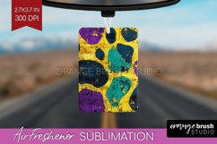 Mardi Gras Air Freshener PNG - Carnival PNG Sublimation Product Image 1