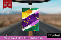 Mardi Gras Air Freshener PNG - Carnival PNG Sublimation Product Image 1
