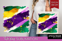 Mardi Gras Tote Bag - Carnival Tote Bag PNG Sublimation Product Image 1