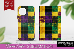 Mardi Gras Phone Case PNG - Carnival Case PNG Sublimation Product Image 1