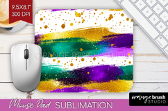 Mardi Gras Mouse Pad Sublimation - Carnival Mousepad PNG Product Image 1