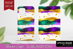 Mardi Gras Phone Case PNG - Carnival Case PNG Sublimation Product Image 1