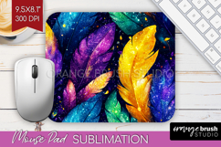 Mardi Gras Mouse Pad Sublimation - Carnival Mousepad PNG Product Image 1