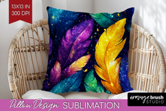 Mardi Gras Pillow Sublimation - Carnival Pillow Cover PNG Product Image 1